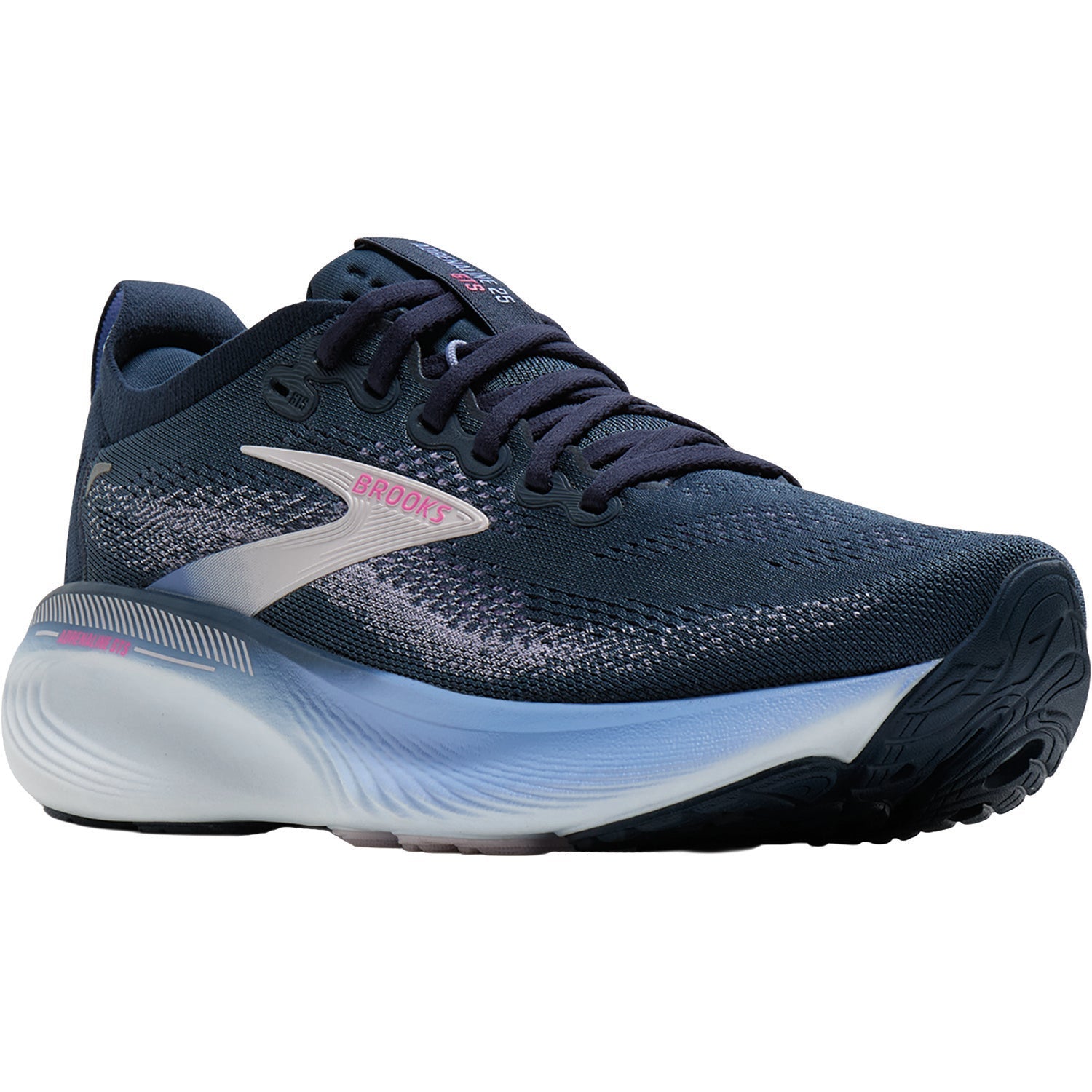 Brooks Adrenaline GTS 25 Stability (Stability Support) Women's Athletic Shoes Spellbound/Blazing Bell/Pink