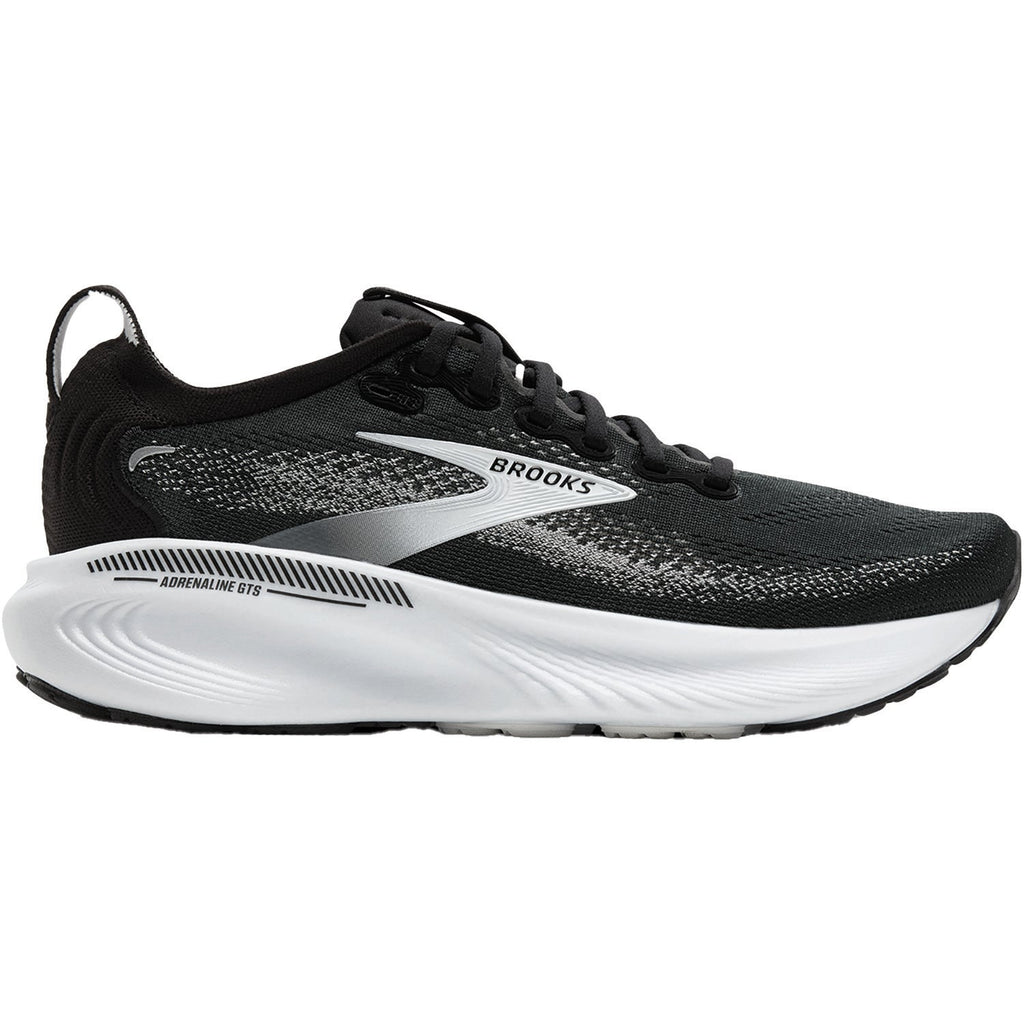 Brooks Adrenaline GTS 25 (Stability Support) Women's Athletic Shoes Stability Shoes Black/Grey/White