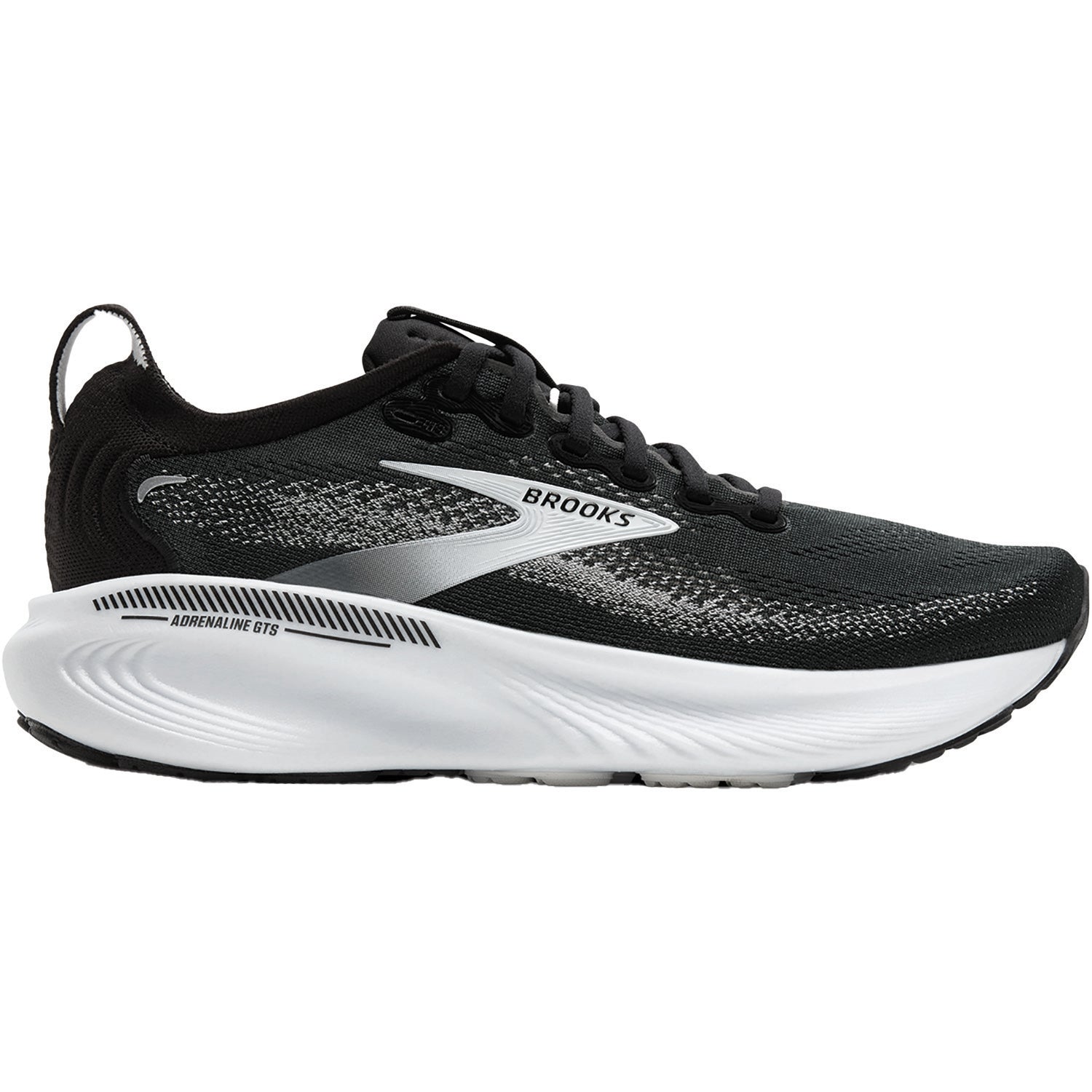 Brooks Adrenaline GTS 25 (Stability Support) Women's Athletic Shoes Stability Shoes Black/Grey/White