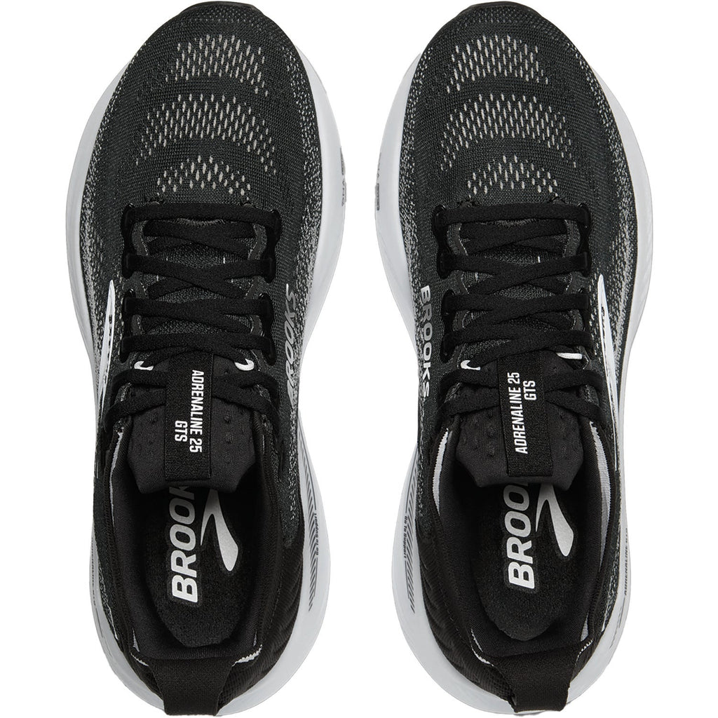 Brooks Adrenaline GTS 25 (Stability Support) Women's Athletic Shoes Stability Shoes Black/Grey/White
