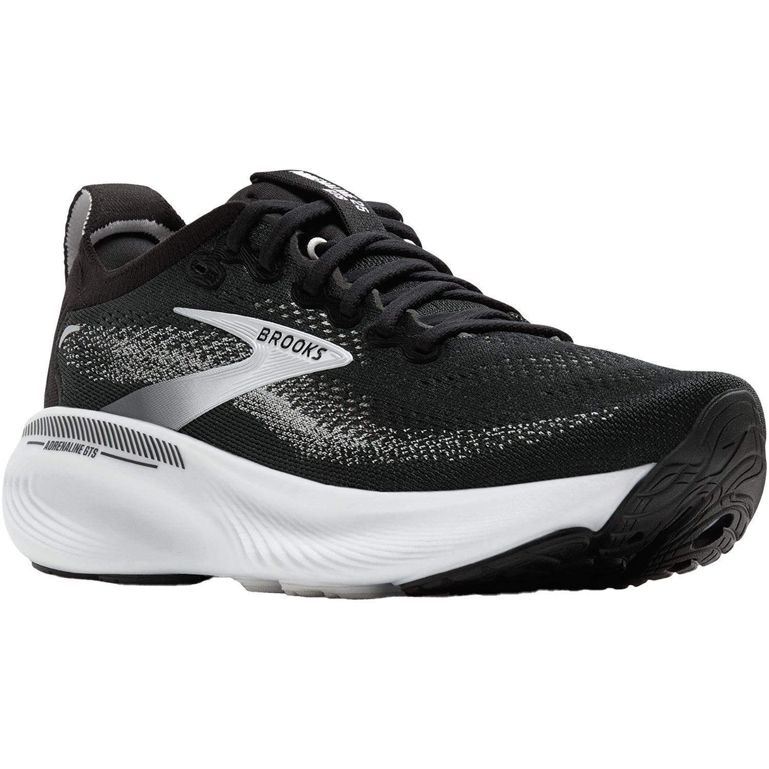 Brooks Adrenaline GTS 25 (Stability Support) Women's Athletic Shoes Stability Shoes Black/Grey/White