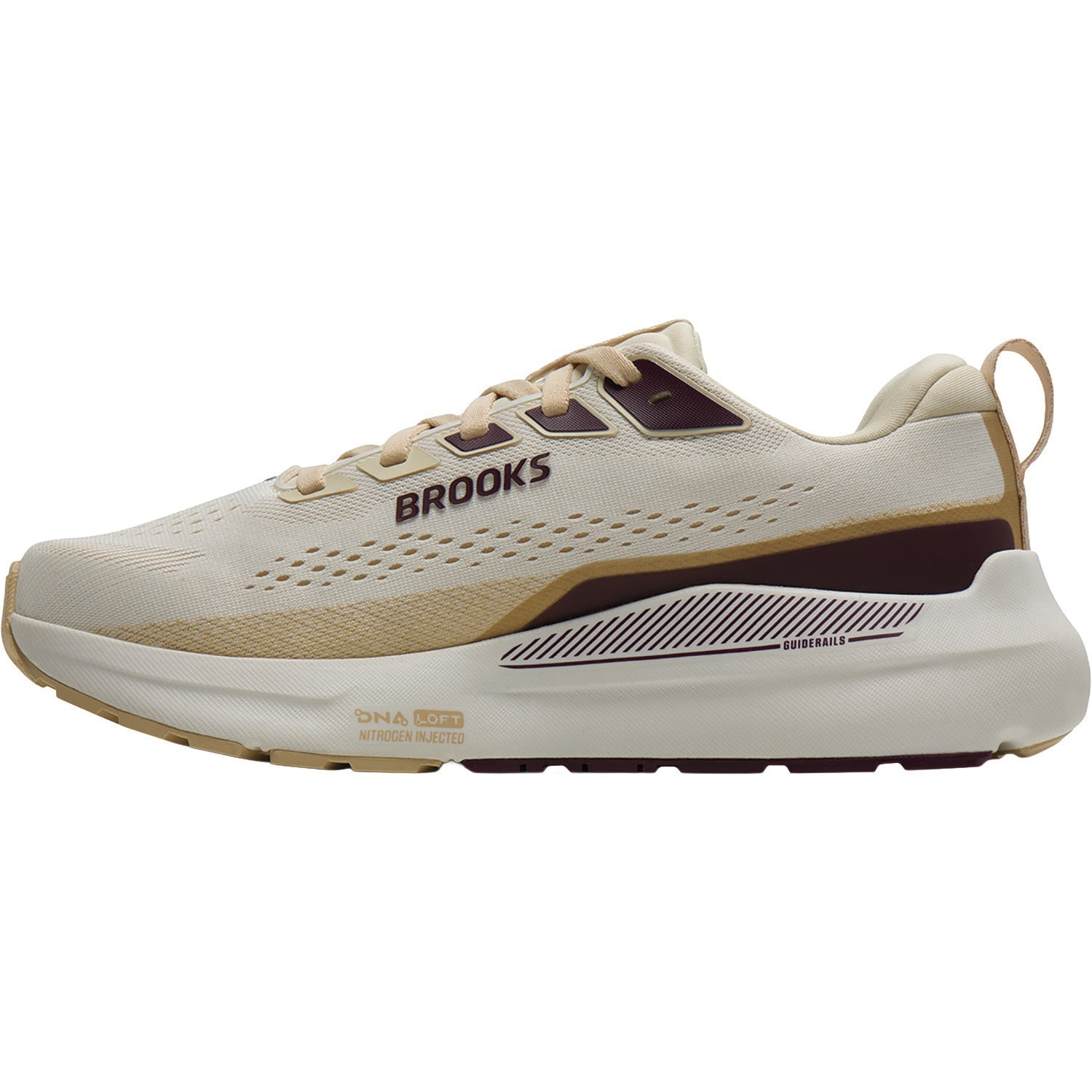 Brooks Ariel GTS 26 (Stability Support) Women's Athletic Shoes Coconut/Sand/Potent Purple