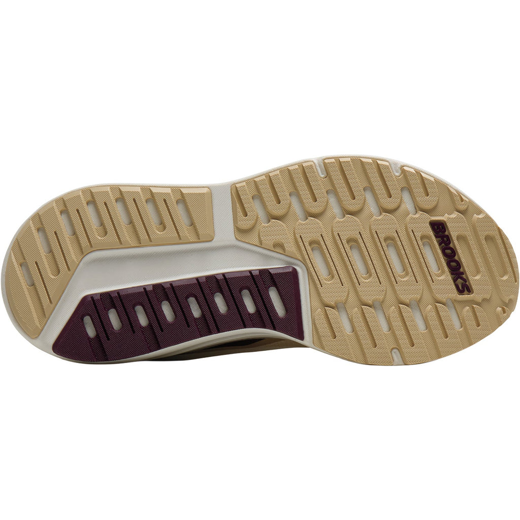 Brooks Ariel GTS 26 (Stability Support) Women's Athletic Shoes Coconut/Sand/Potent Purple