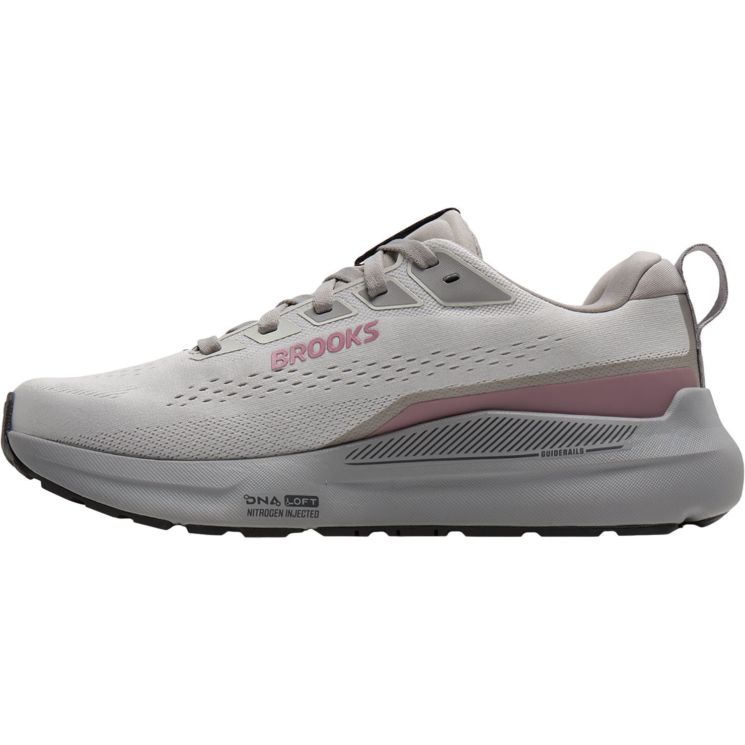Brooks Ariel GTS 26 (Stability Support) Women's Athletic Shoes Oyster Mushroom/Alloy/Pink