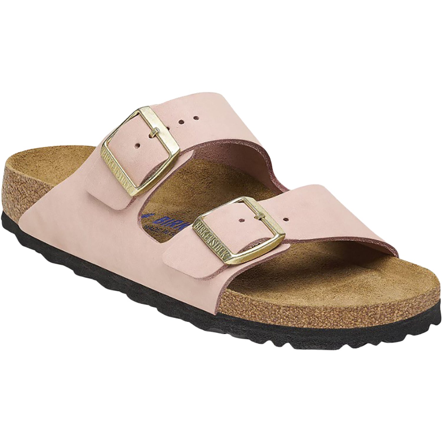 Birkenstock Arizona Soft Footbed Unisex Sandals Soft Pink Nubuck