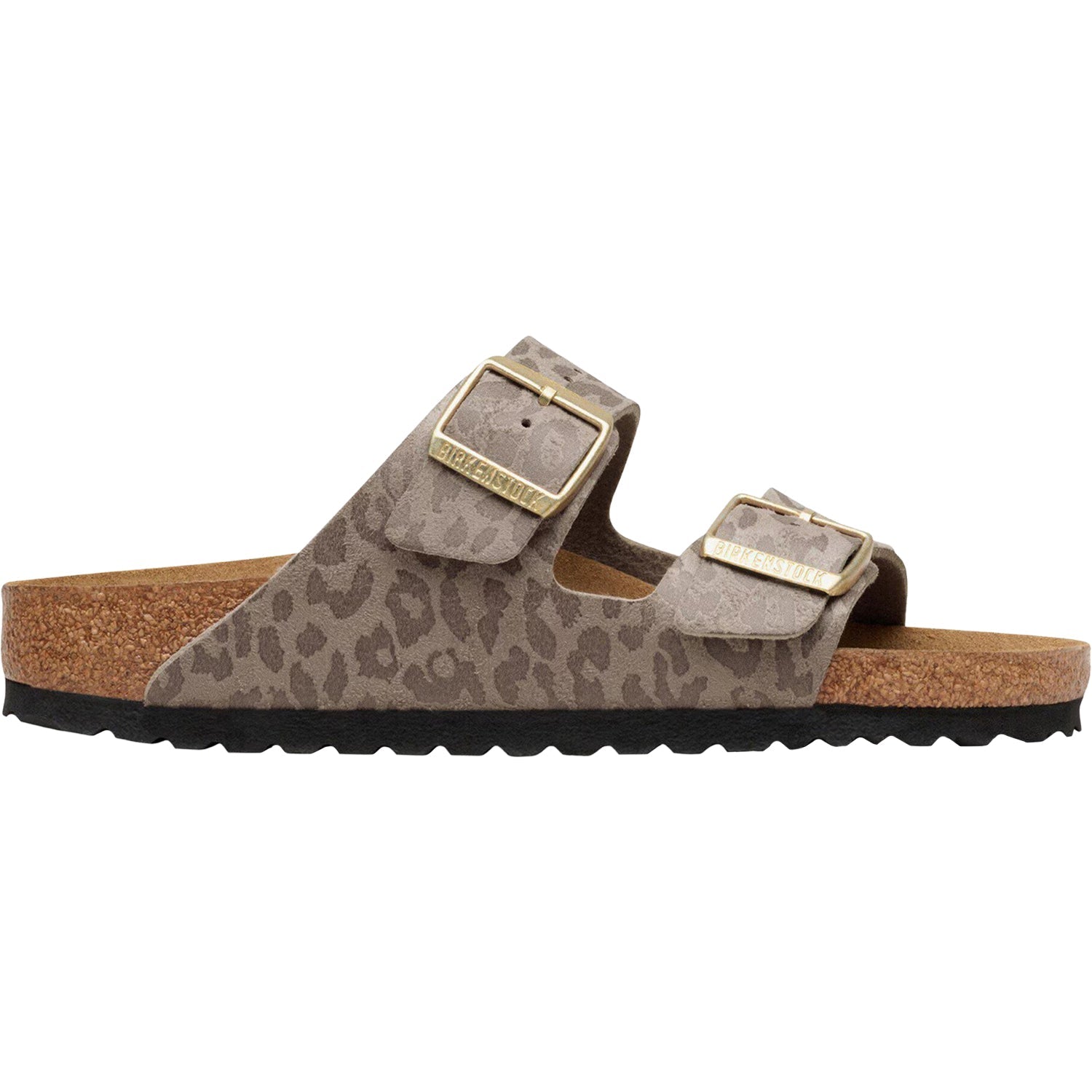 Birkenstock Arizona Birko-Flor Women's Sandals Leo Gray/Taupe