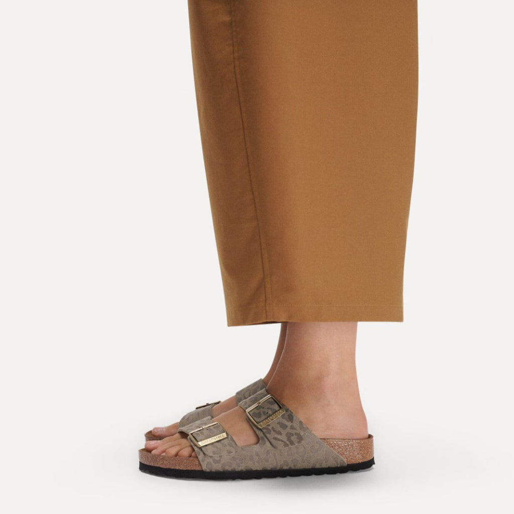 Birkenstock Arizona Birko-Flor Women's Sandals Leo Gray/Taupe