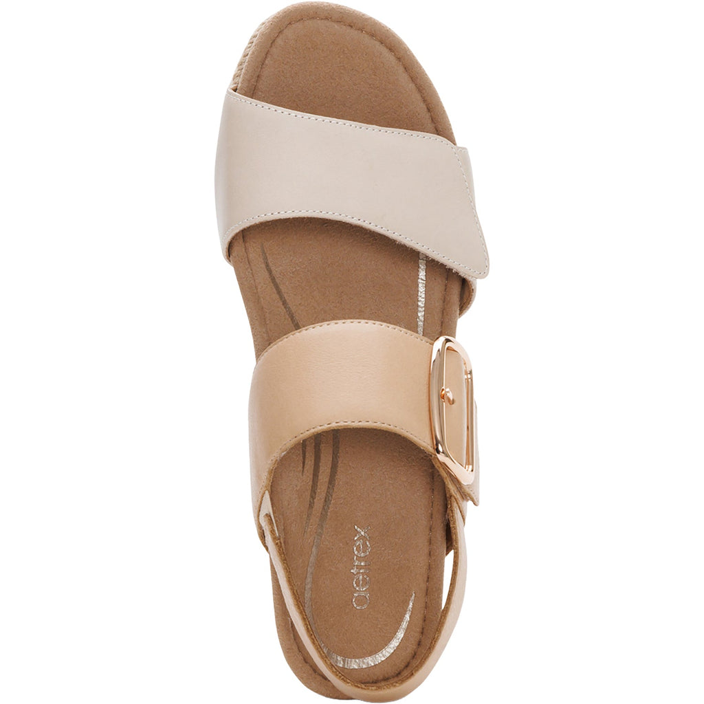 Aetrex Ashley Women's Sandals Off White