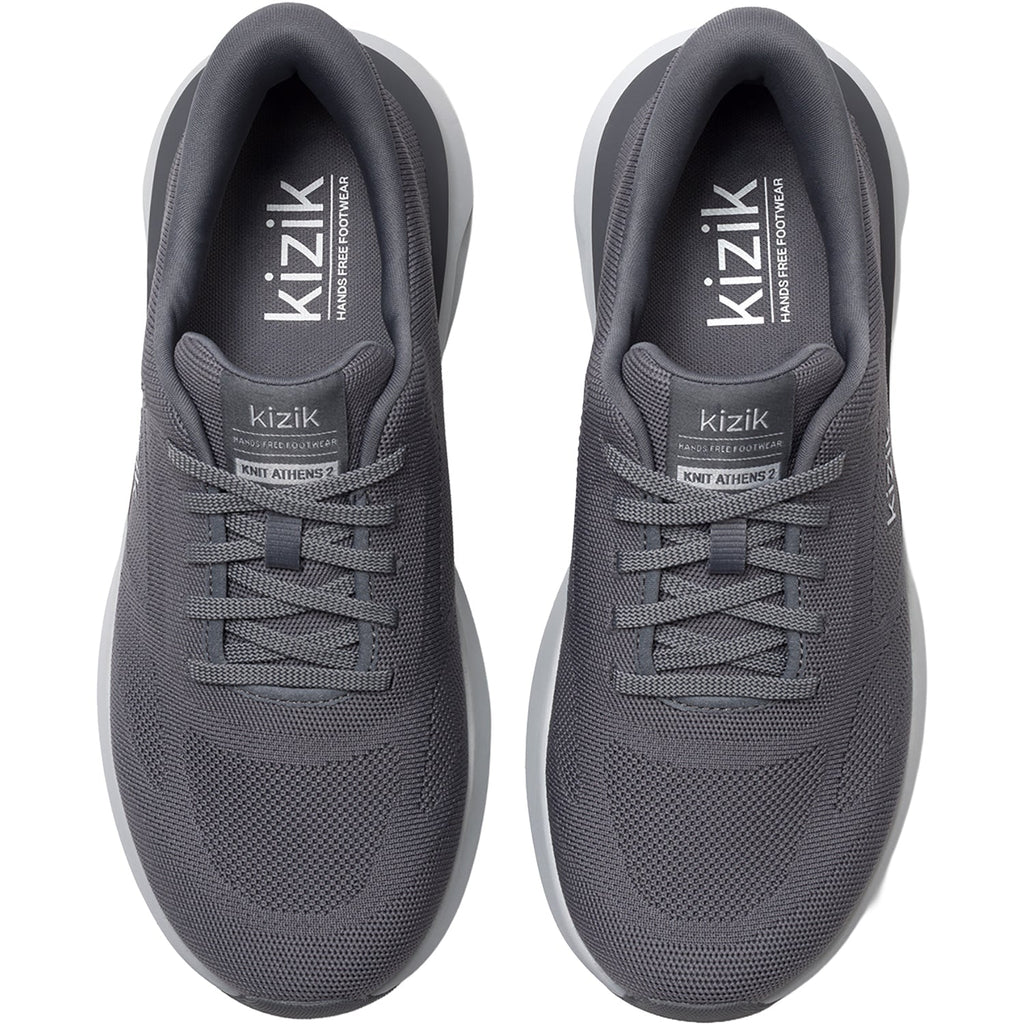 Kizik Athens 2 Knit Men's Athletic Shoes Smoked Pearl