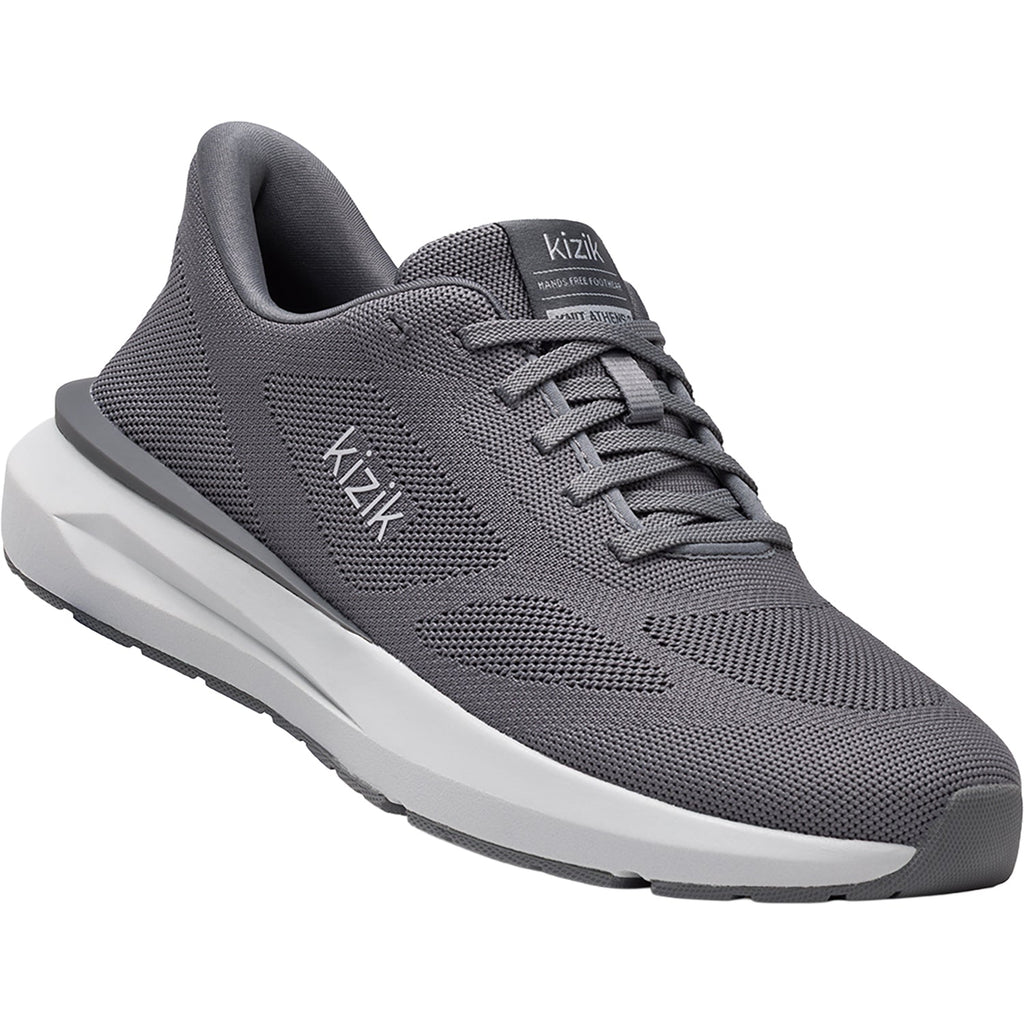 Kizik Athens 2 Knit Men's Athletic Shoes Smoked Pearl