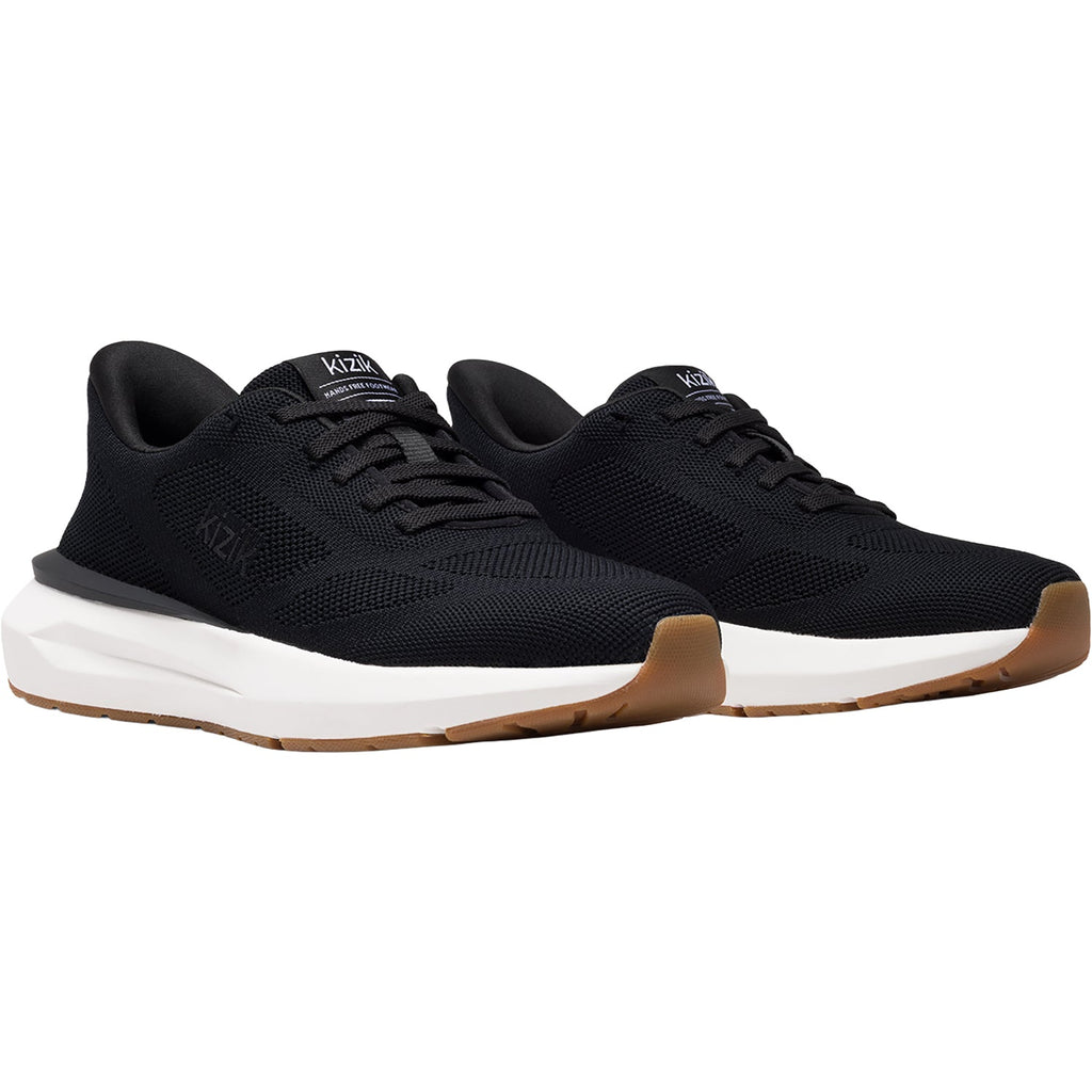 Kizik Athens 2 Knit Women's Athletic Shoes Black/Bright White
