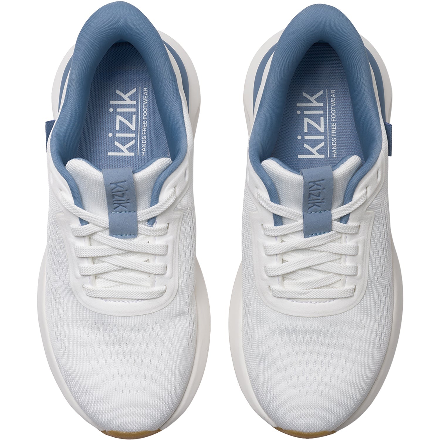 Kizik Athens 2 Women's Athletic Shoes White/Soft Chambray