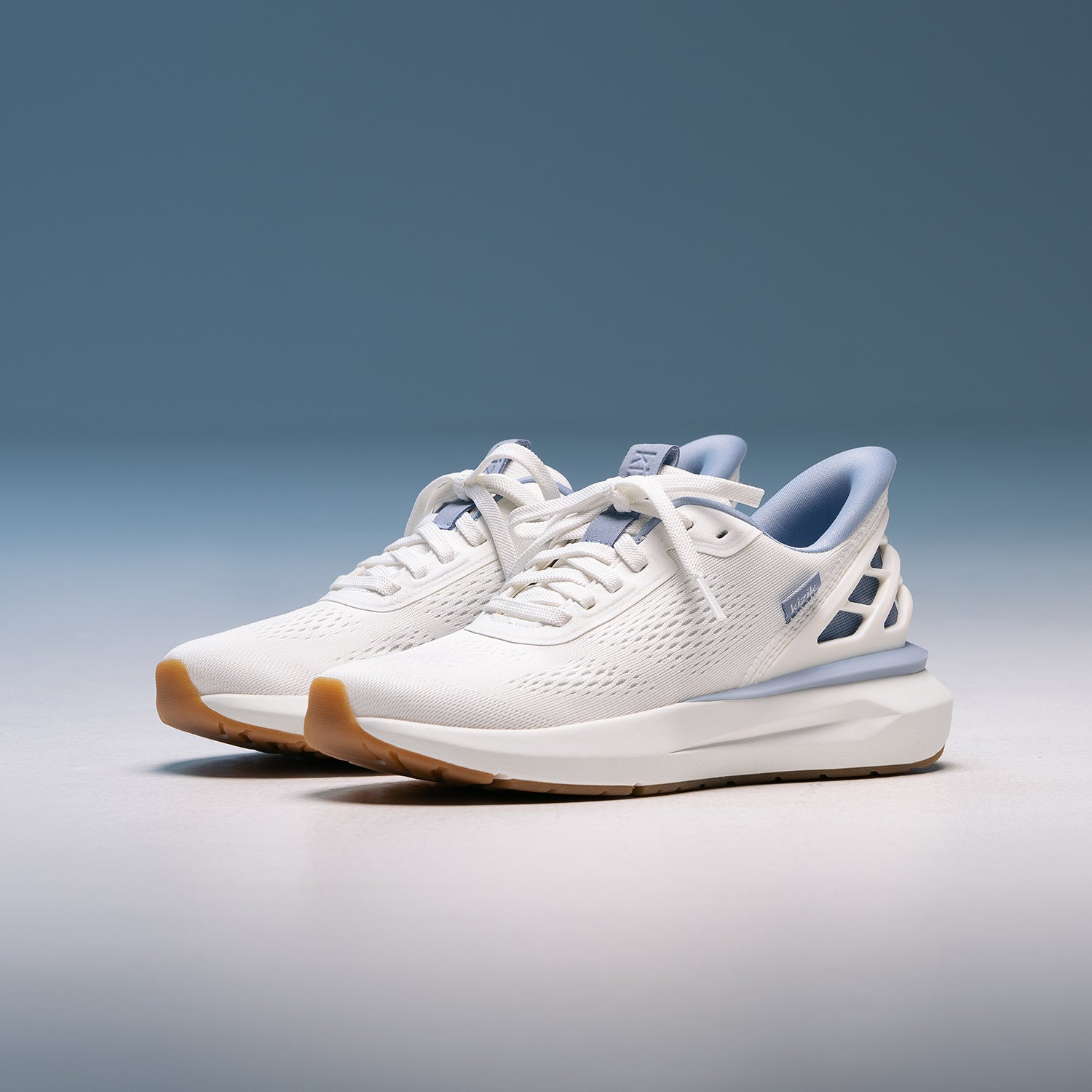 Kizik Athens 2 Women's Athletic Shoes White/Soft Chambray