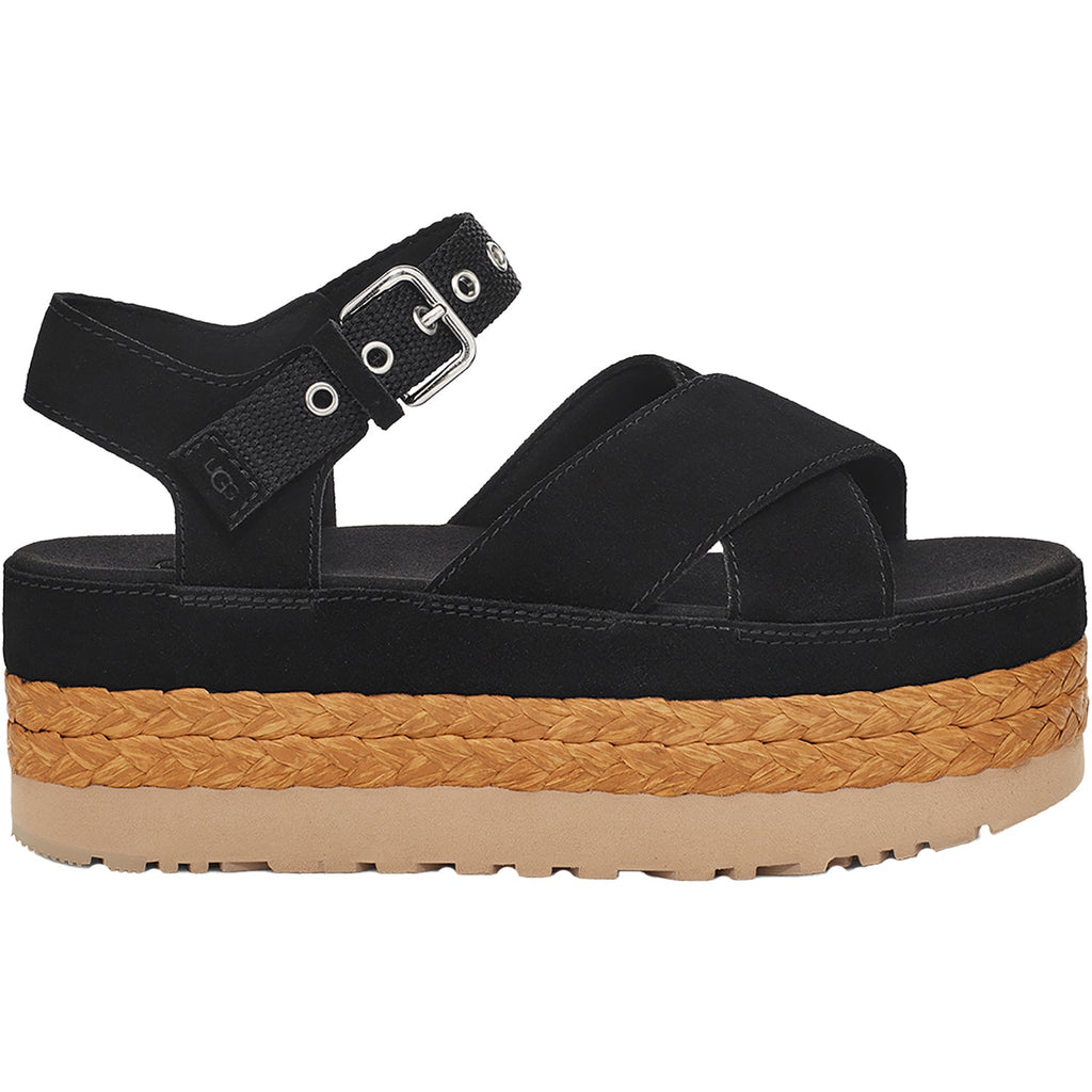 UGG Aubrey Ankle Women's Platform Sandals Black
