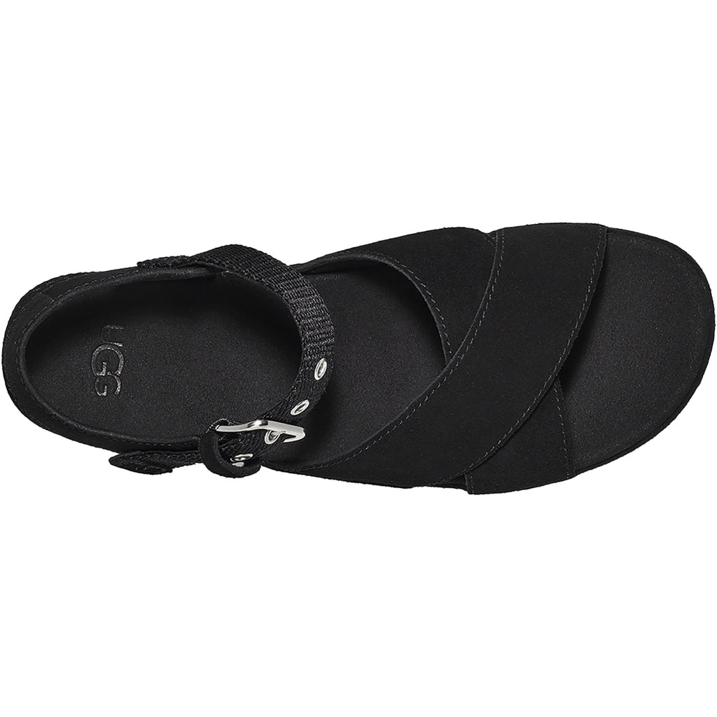UGG Aubrey Ankle Women's Platform Sandals Black