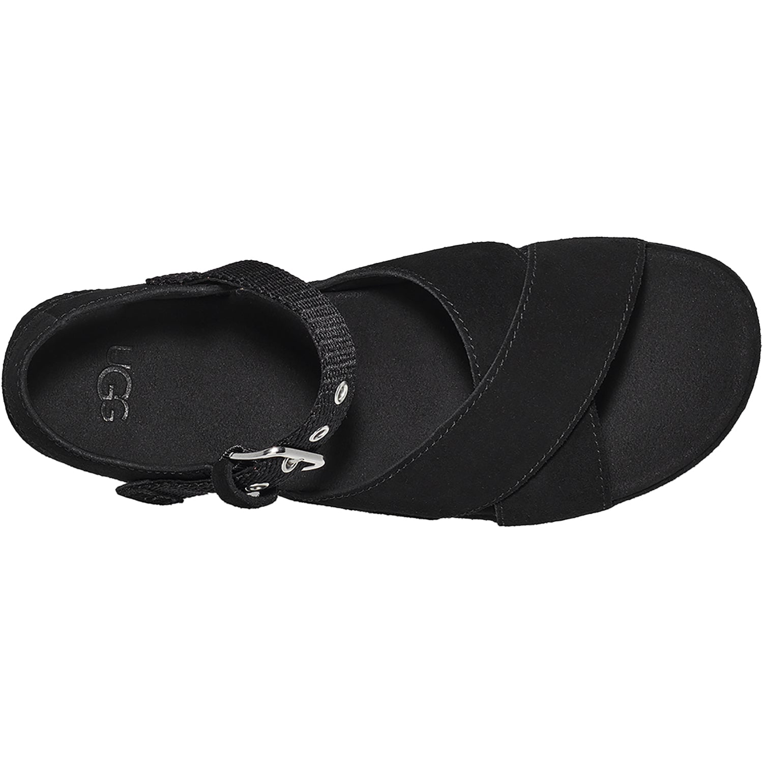 UGG Aubrey Ankle Women's Platform Sandals Black