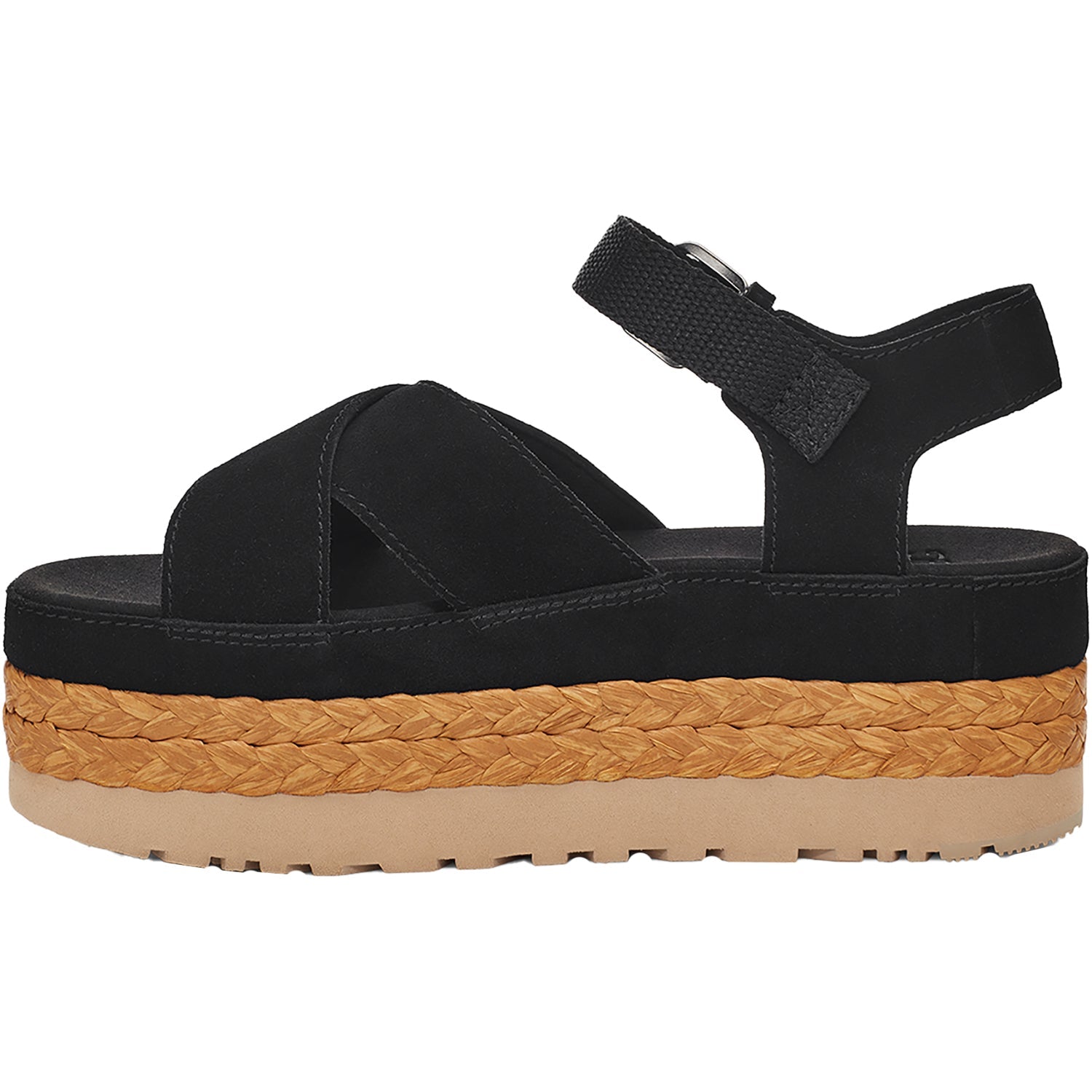 UGG Aubrey Ankle Women's Platform Sandals Black