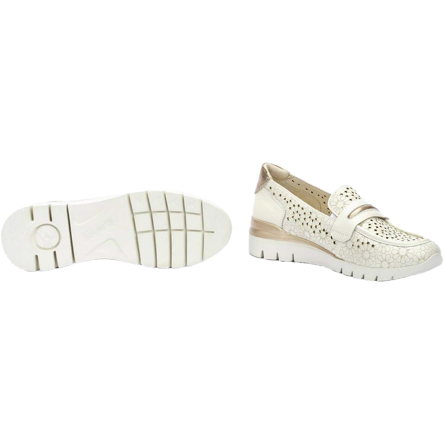 Pikolinos Cantabria W4R-6518C1 Women's Loafers Nata Leather