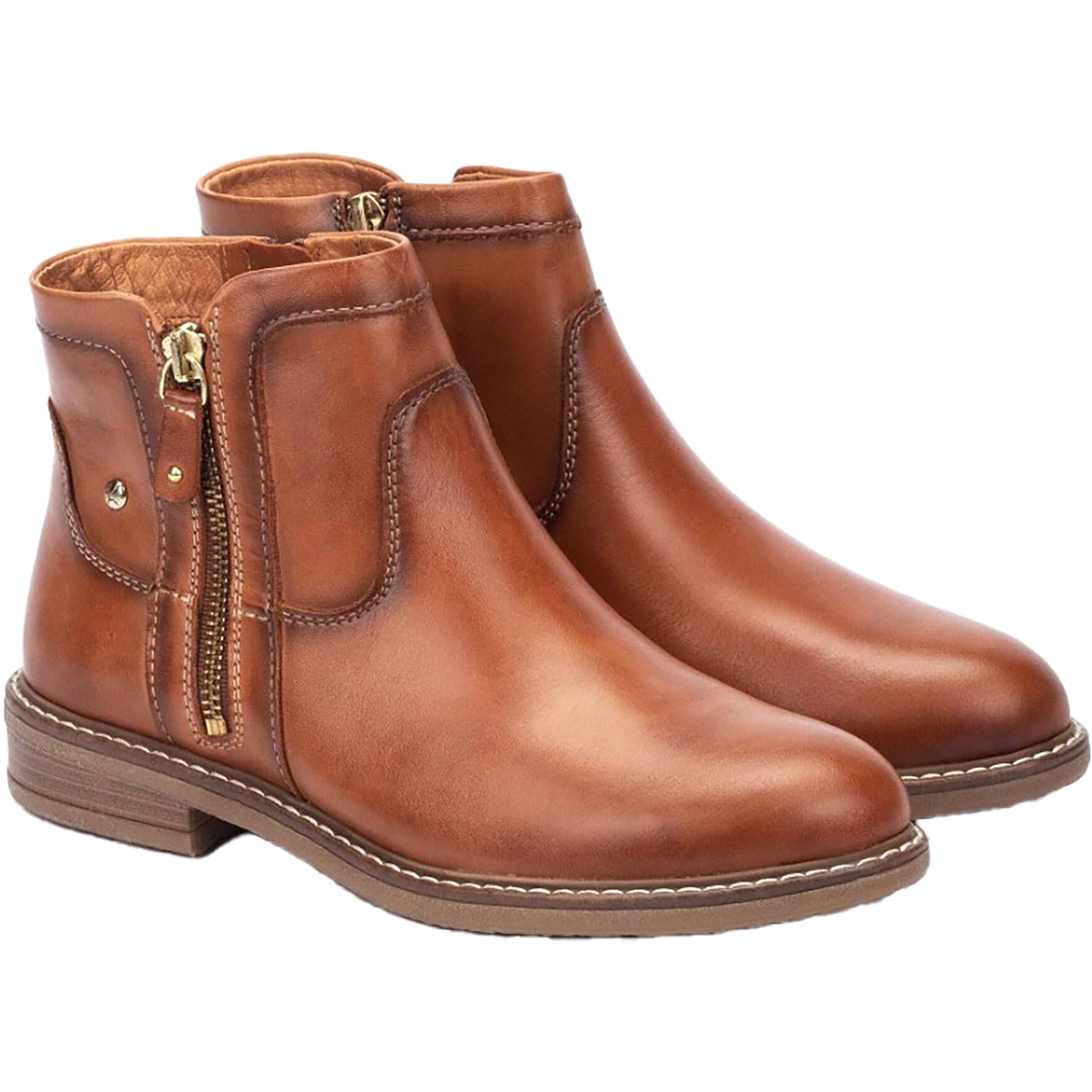 Pikolinos Aldaya W8J-8747 Women's Boots Brandy Leather