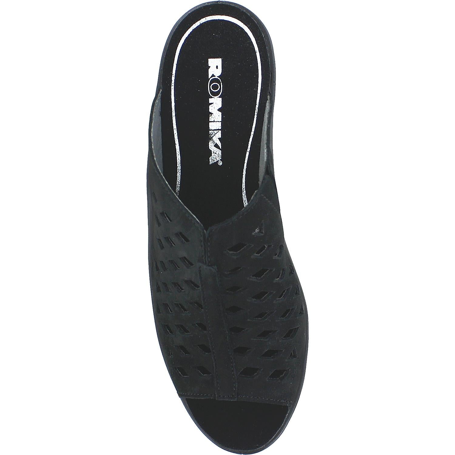 Women's Romika Mokassetta 335 Black Nubuck