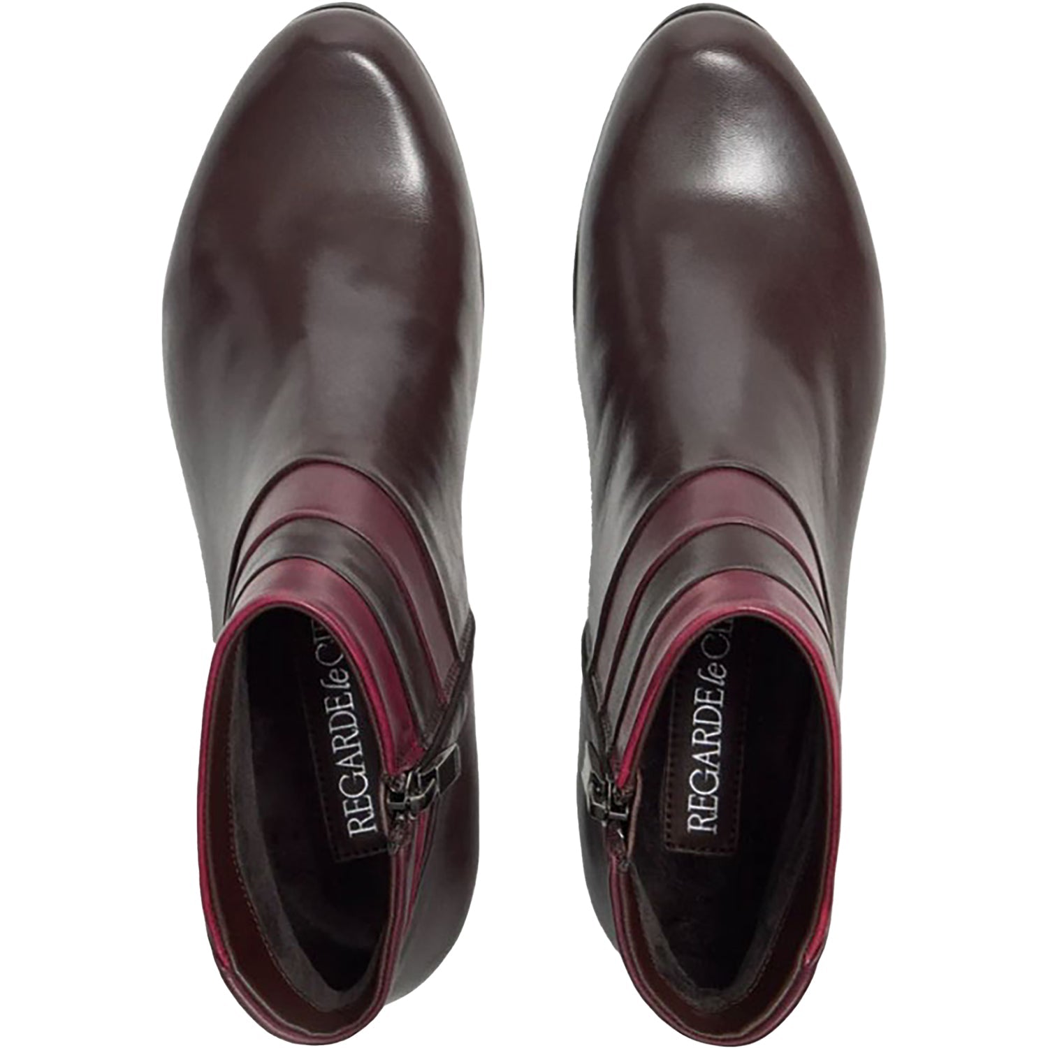 Regarde Le Ciel Stefany-390 Women's Boots TDM/Vino/Sangria Leather