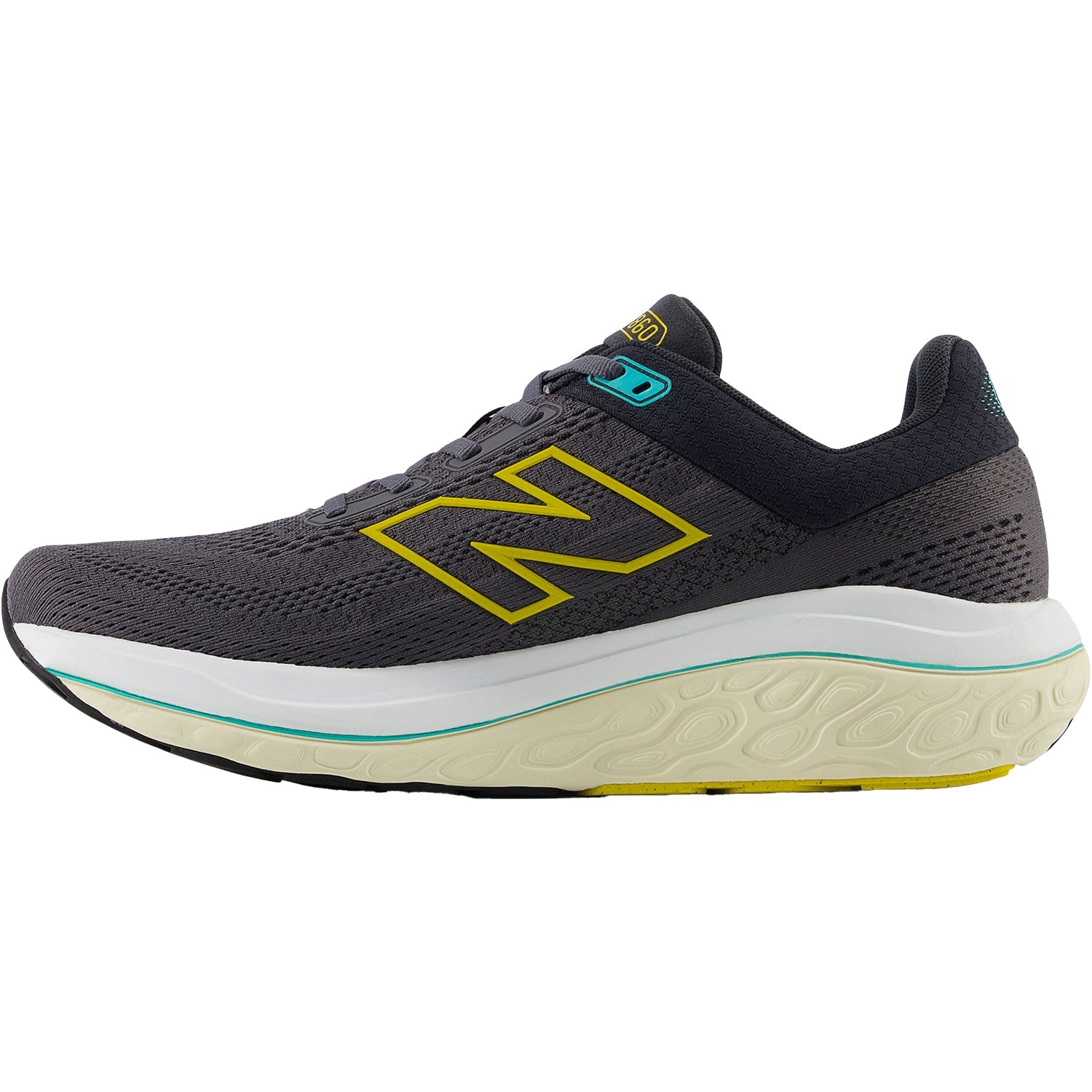 New Balance Fresh Foam X M860A14 (Stability Support) Men's Athletic Shoes Magnet/Ginger Lemon/Cyber Jade Mesh