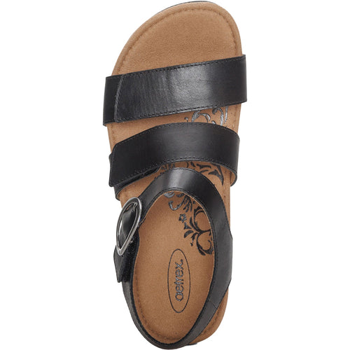 Aetrex Lilly Women's Sandals Black Leather