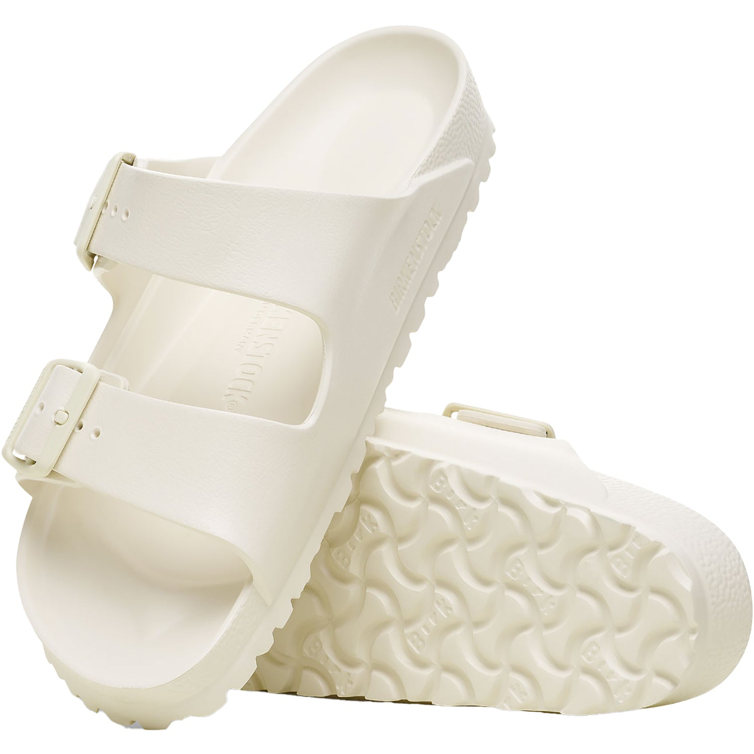 Birkenstock Arizona Essentials Unisex Vegan Sandals Eggshell EVA Synthetic