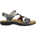 Taos Big Time Women's Ankle Strap Sandals Pewter Leather