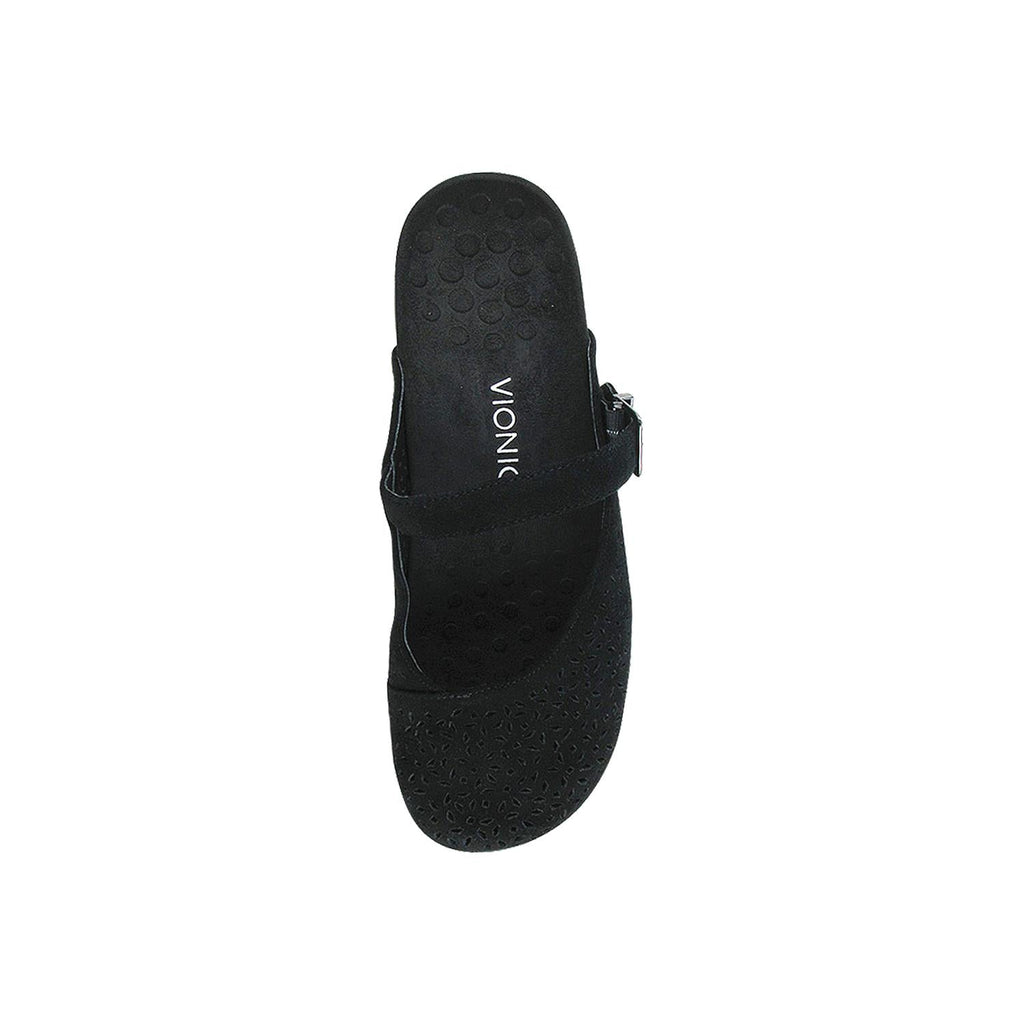 Vionic Lidia Women's Slip On Mules Black Suede