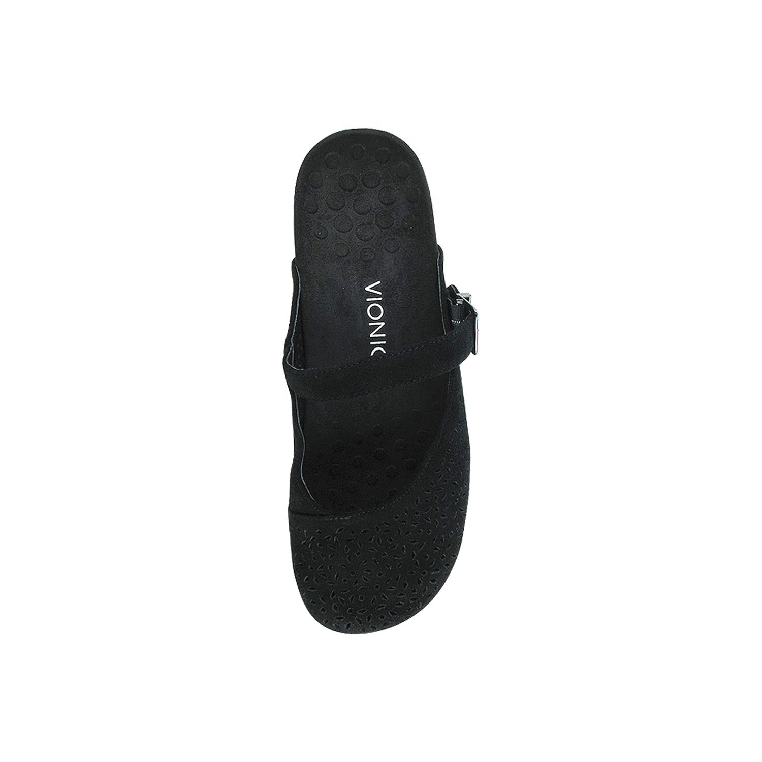 Vionic Lidia Women's Slip On Mules Black Suede