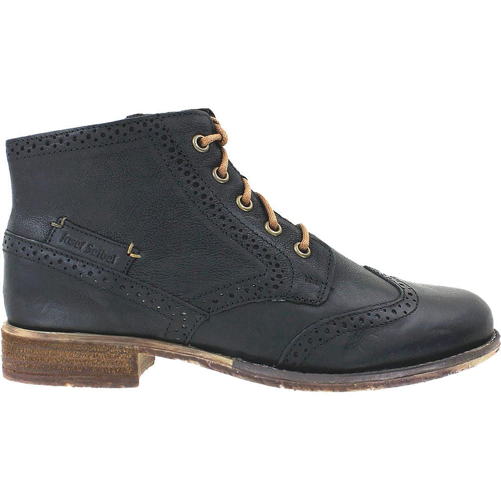 Josef Seibel Sienna 74 Women's Ankle Boots Black Leather