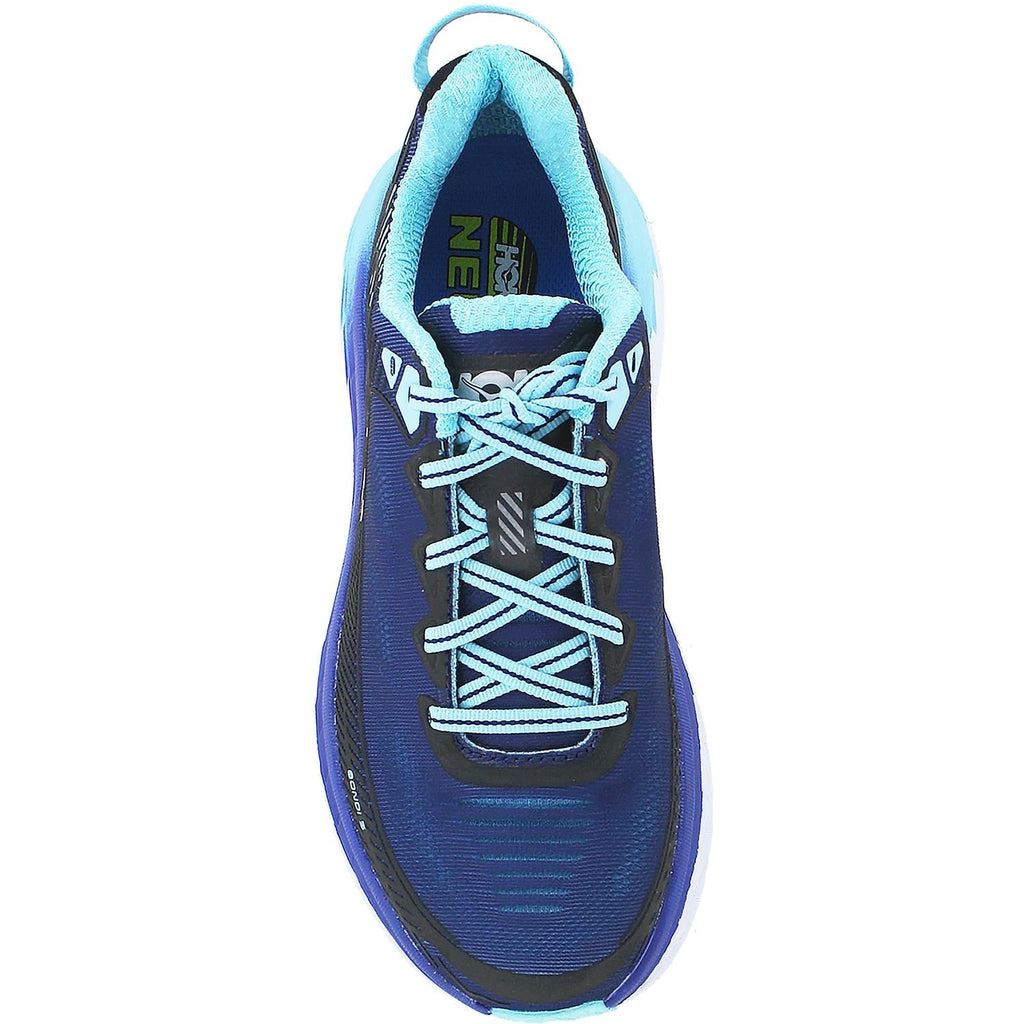 Hoka Bondi 5 (Neutral Support) Women's Neutral Support Shoes Medieval Blue/Blue Radiance Mesh