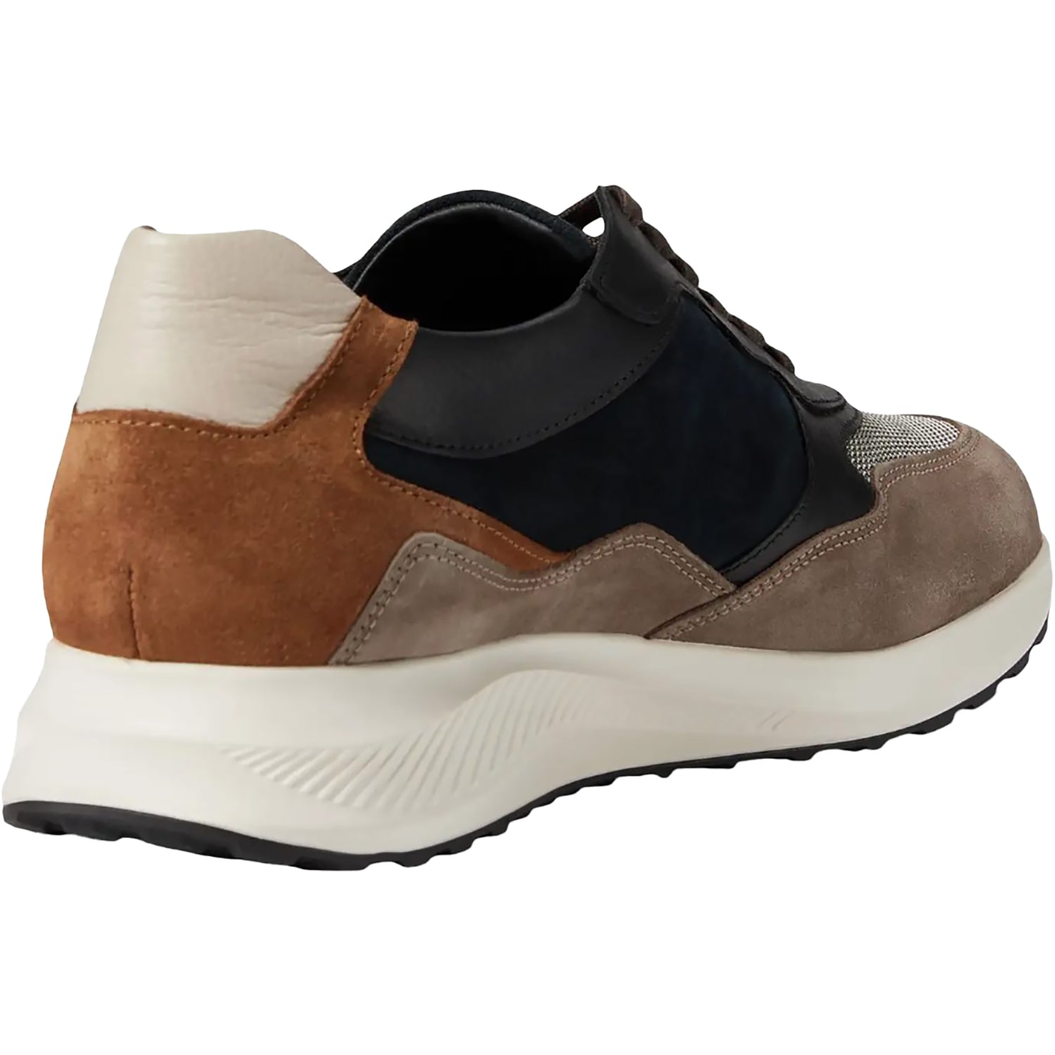 Mephisto Driss 3660-1550 Men's Lace Up Shoes Warm Grey/Black