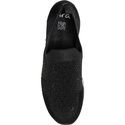 Ara Layton 3 Women's Athleisure Shoes Black Wovenstretch Synthetic
