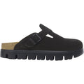 Birkenstock Boston Chunky Women's Clogs Black Suede