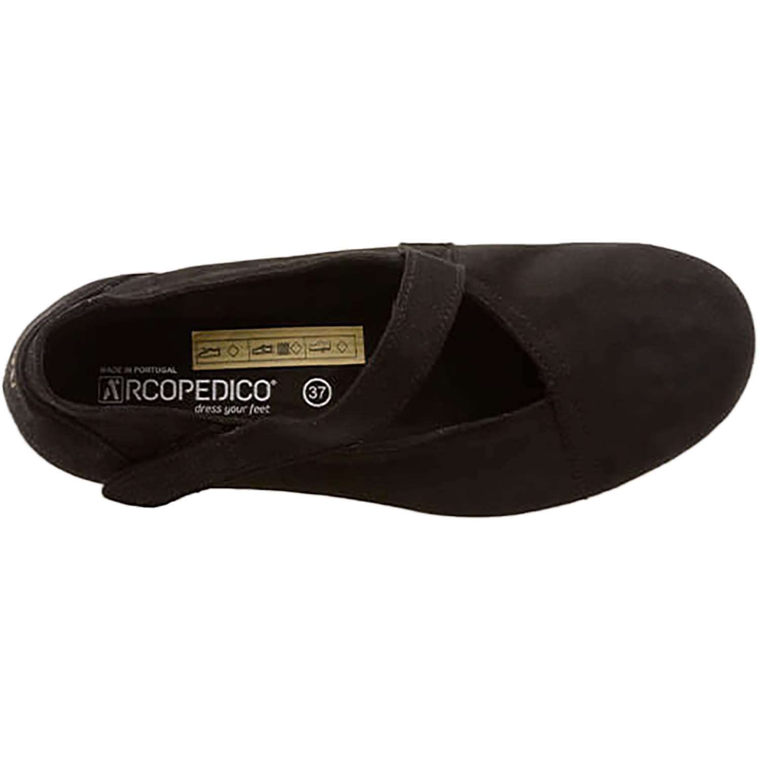 Arcopedico Arches Women's Shoes Black Lytech Synthetic