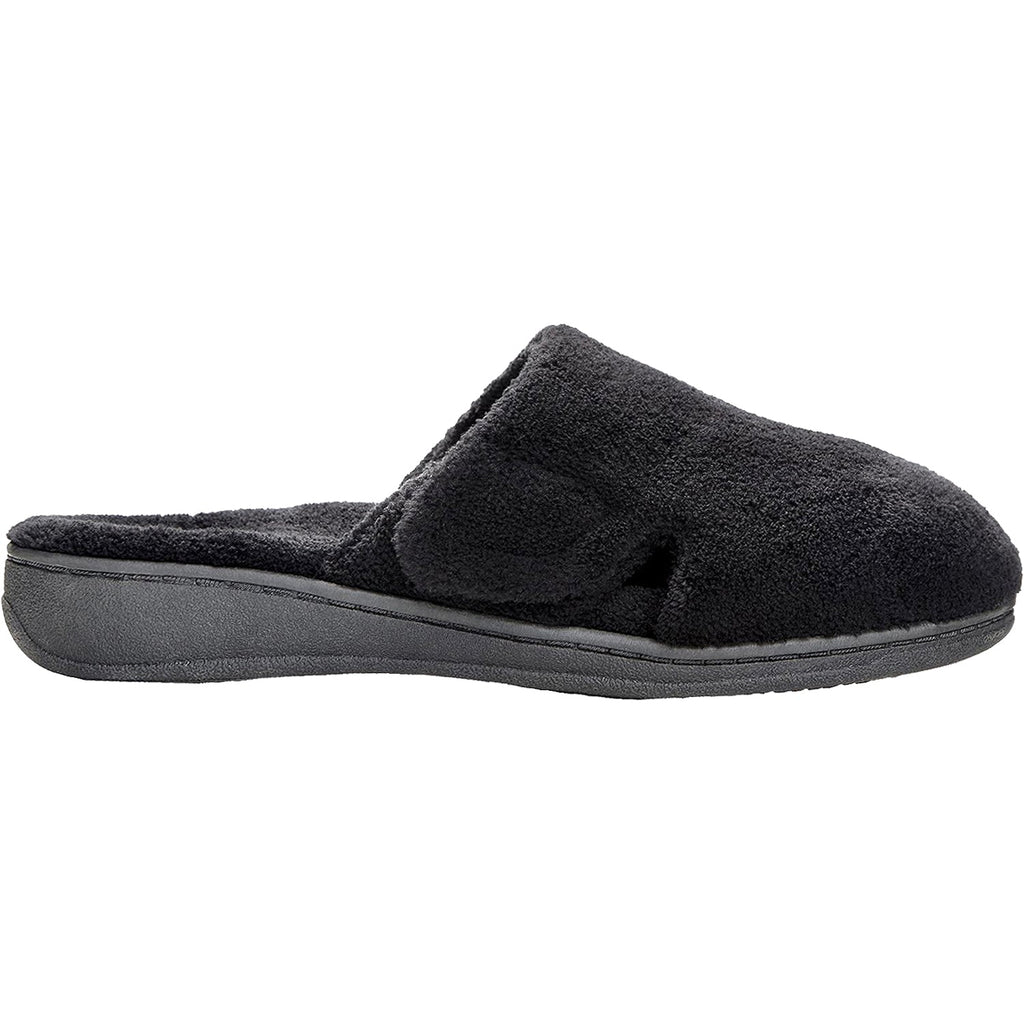 Vionic Gemma Women's Terrycloth Slippers Black Terrycloth