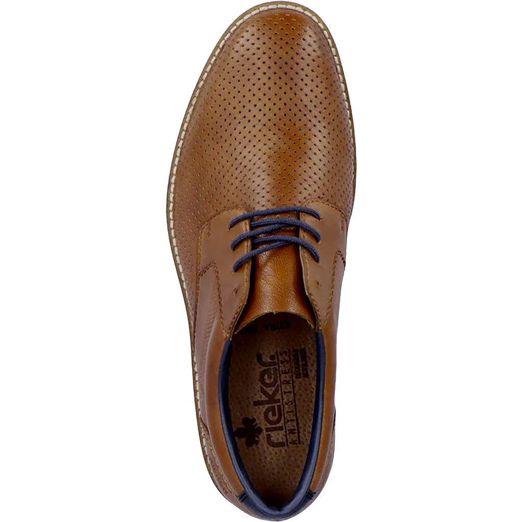 Rieker 13507-22 Dimitry 07 Men's Dress Shoes Tabacco/Cuoio/Lake Leather