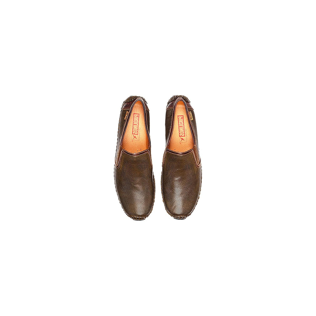 Pikolinos Jerez 09Z-3090 Men's Slip Ons Seaweed Leather