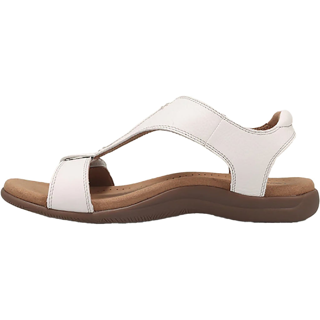 Taos The Show Women's Sandals White Leather