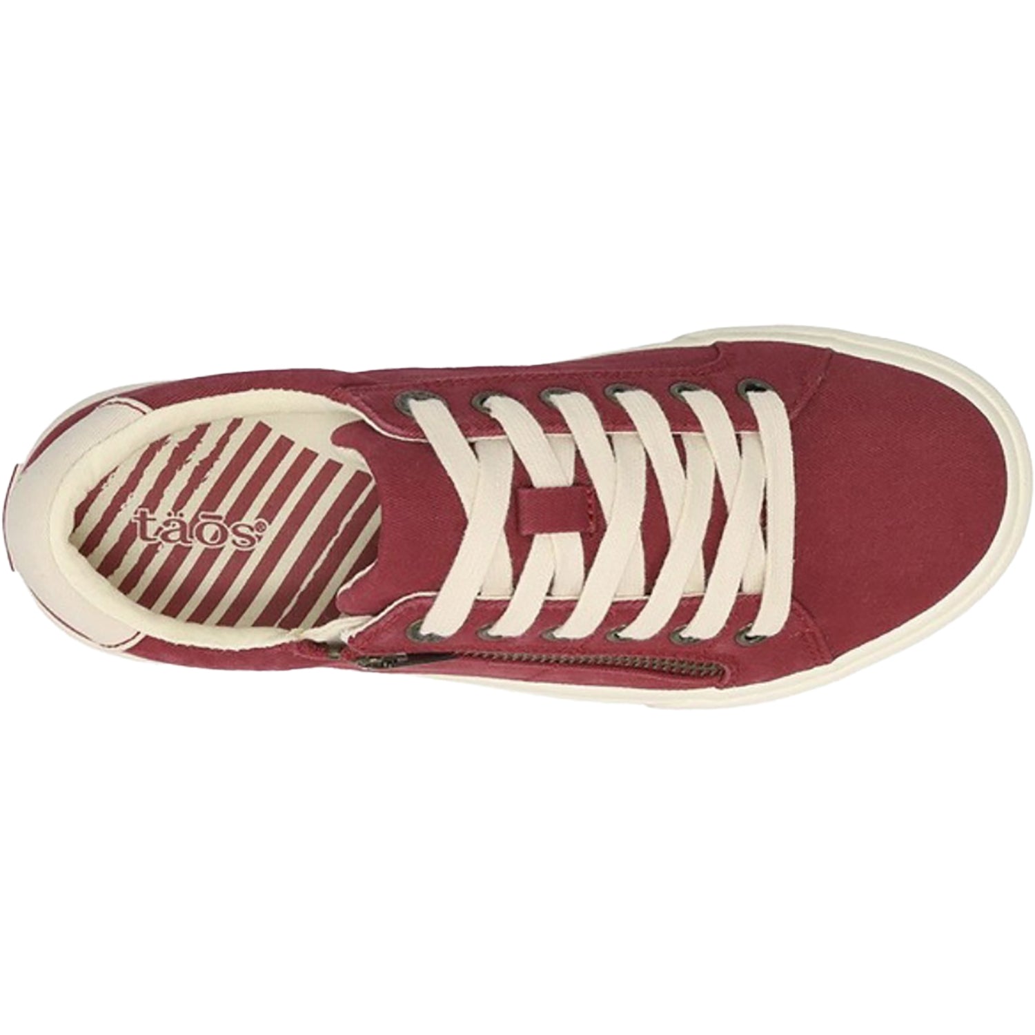 Taos Z Soul Women's Sneakers Crimson/Ecru Vintage Canvas