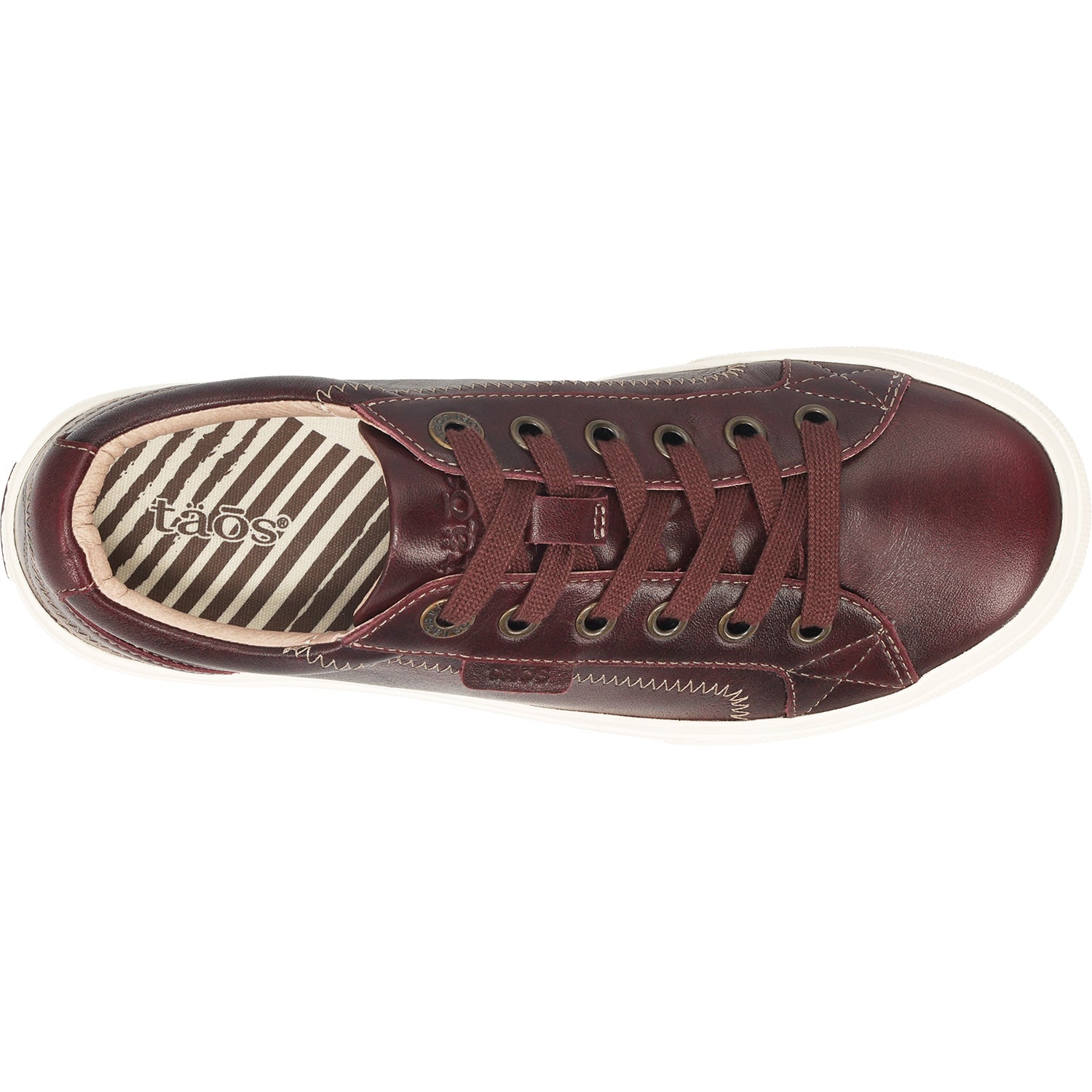 Taos Plim Soul Lux Women's Sneakers Merlot Leather