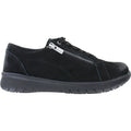 Ziera Solar Women's Walking Shoes Black Nubuck
