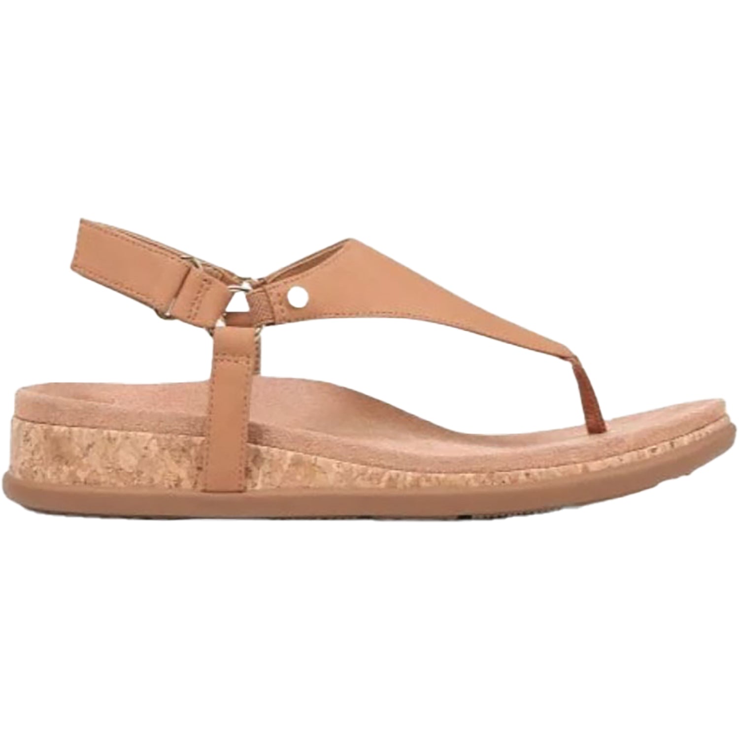 Vionic Kirra II Women's Thong Sandals Camel Nubuck