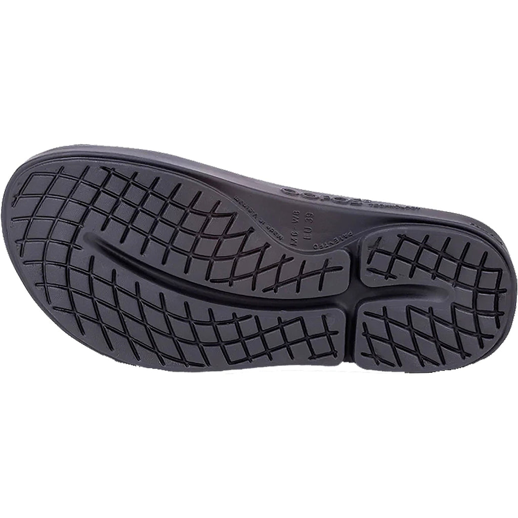 OOFOS OOahah Luxe Women's Recovery Slide Sandals Latte Synthetic