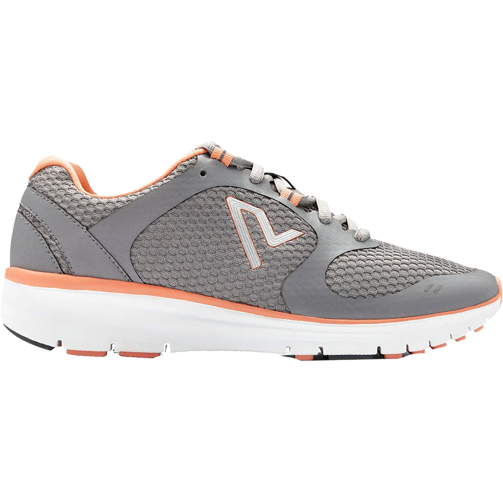 Vionic Elation 10 Women's Walking Shoes Grey/Coral Synthetic Mesh