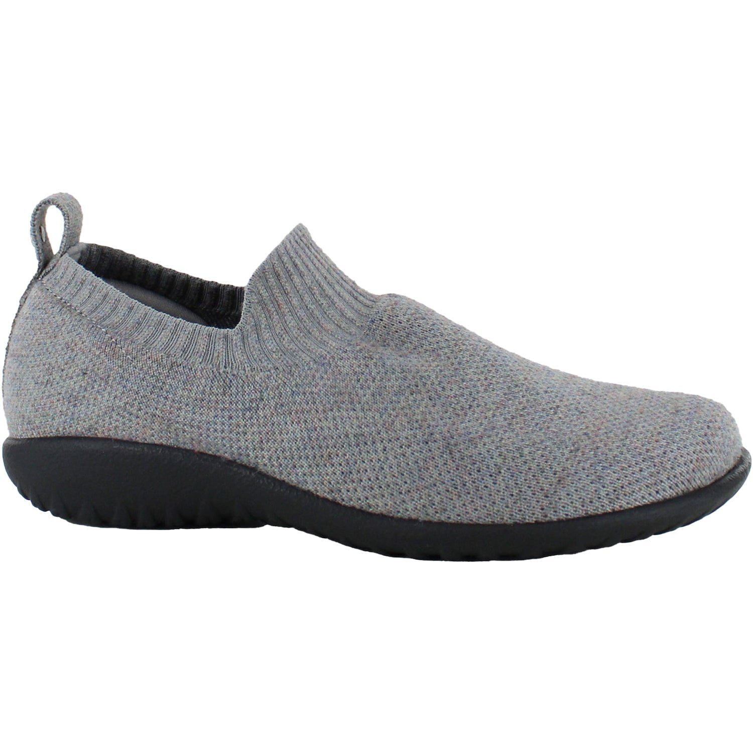 Naot Nuku Grey/ Knit Women's Knit Shoes Black/Grey