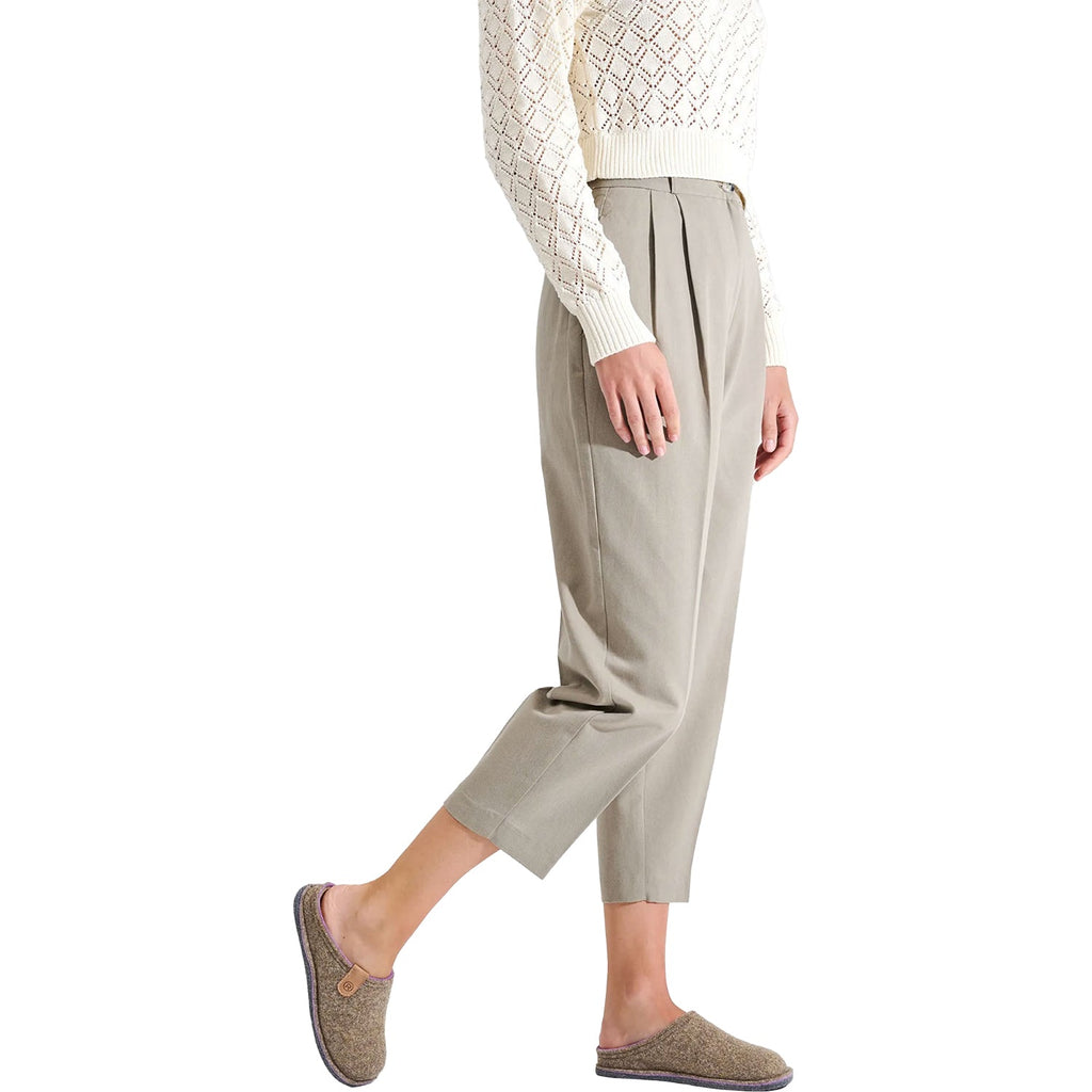ROHDE Lucca-D Women's Open Back Slippers Leinen Synthetic