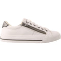 Taos Z Soul Women's Sneakers White/Pewter Canvas